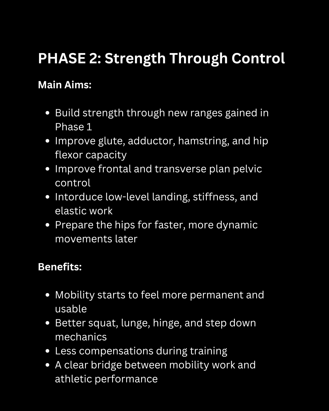 Hip Mobility Program [12 weeks]